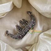 Silver Look Alike Temple Kumkum Box -Ram Parivar-G10268